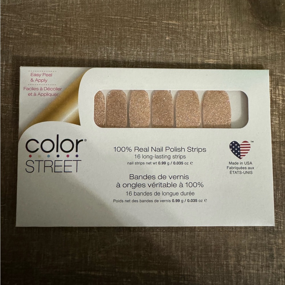 New, Sealed Color Street Chelsea Ya Later Nail Strips